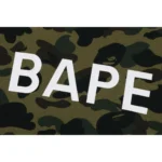 1st Camo Bape Green Pullover Hoodie 1