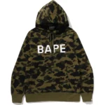 1st Camo Bape Green Pullover Hoodie