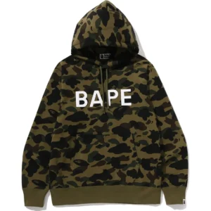1st Camo Bape Green Pullover Hoodie