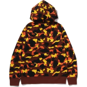 1st Camo Bape Orange Pullover Hoodie 2
