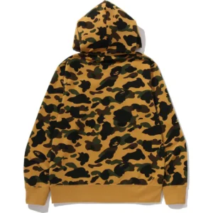 1st Camo Bape Yellow Pullover Hoodie 2