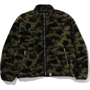 1st Camo Fleece Green Jacket