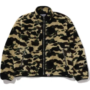 1st Camo Fleece Yellow Jacket
