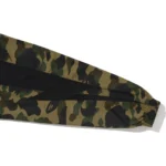 1st Camo Green Stand Collar Track Jacket 1