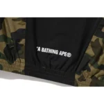 1st Camo Green Stand Collar Track Jacket 2