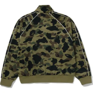 1st Camo Logo Relaxed Fit Track Green Jacket 2
