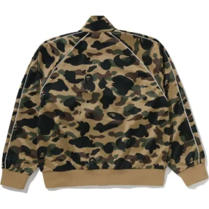 1st Camo Logo Relaxed Fit Track Yellow Jacket 2