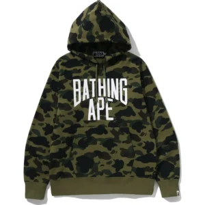 1st Camo Pullover Green Hoodie