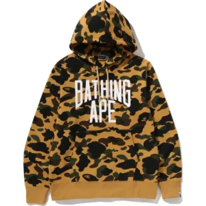 1st Camo Pullover Yellow Hoodie