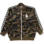 1st Camo Relaxed Fit Green Track Jacket