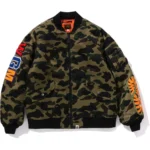 1st Camo Shark MA-1 Green Jacket