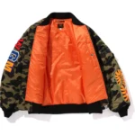 1st Camo Shark MA-1 Green Jacket 4