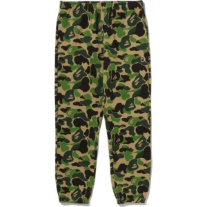 ABC Camo Ape Head One Point Green Sweat Pant