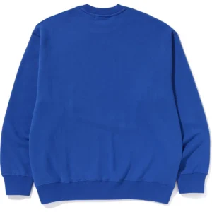 ABC Camo Ape Head Relaxed Fit Blue Crewneck Sweatshirt 1