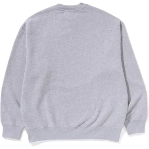 ABC Camo APE Head Relaxed Fit Gray Crewneck Sweatshirt 2