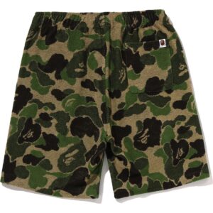 ABC Camo Pile One Point Green Sweat Shorts 3