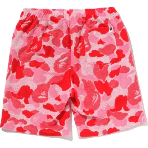 ABC Camo Pile One Point Pink Sweat Shorts 2