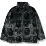 B Boy Fur Black Jacket