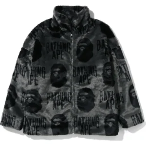 B Boy Fur Black Jacket