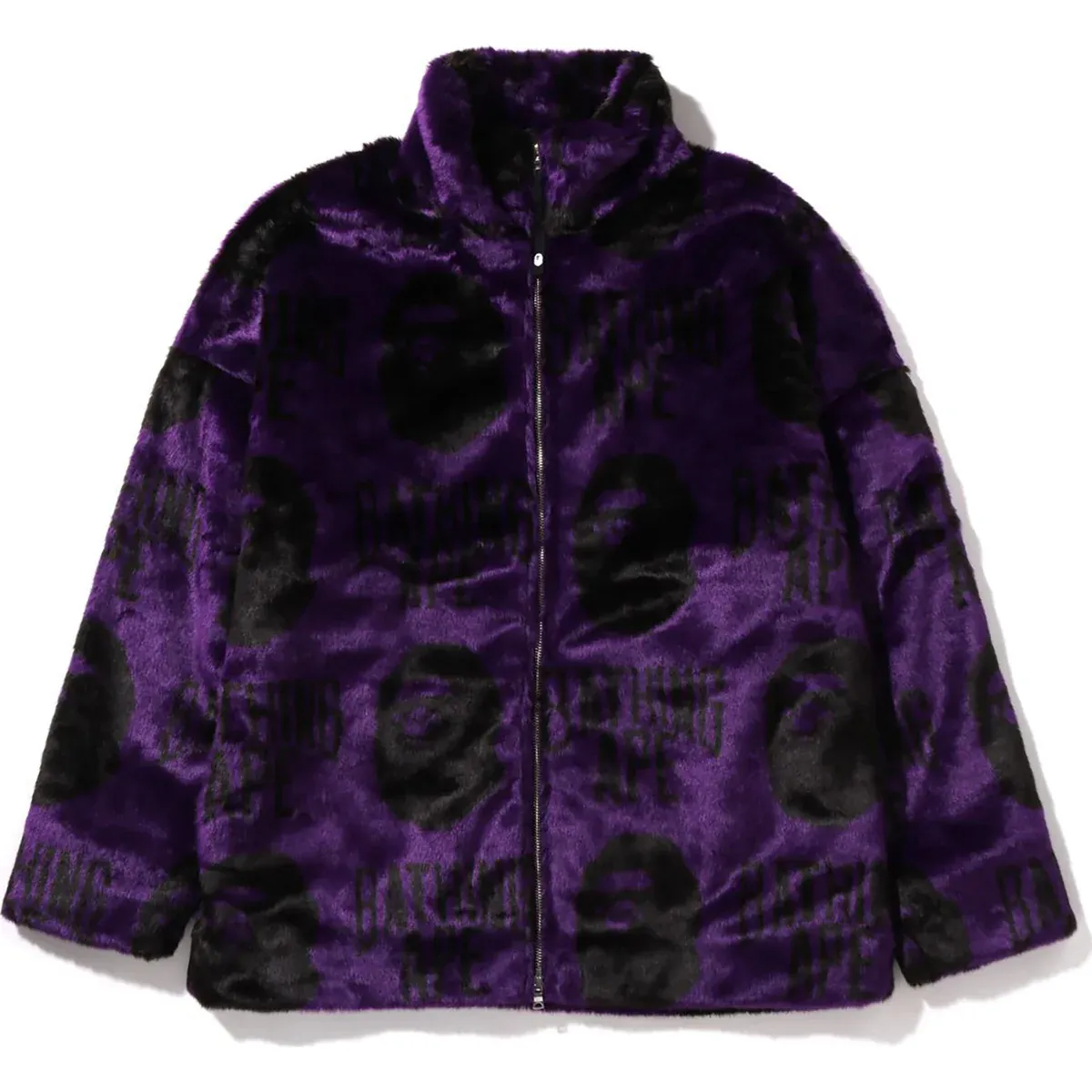 B Boy Fur Purple Jacket