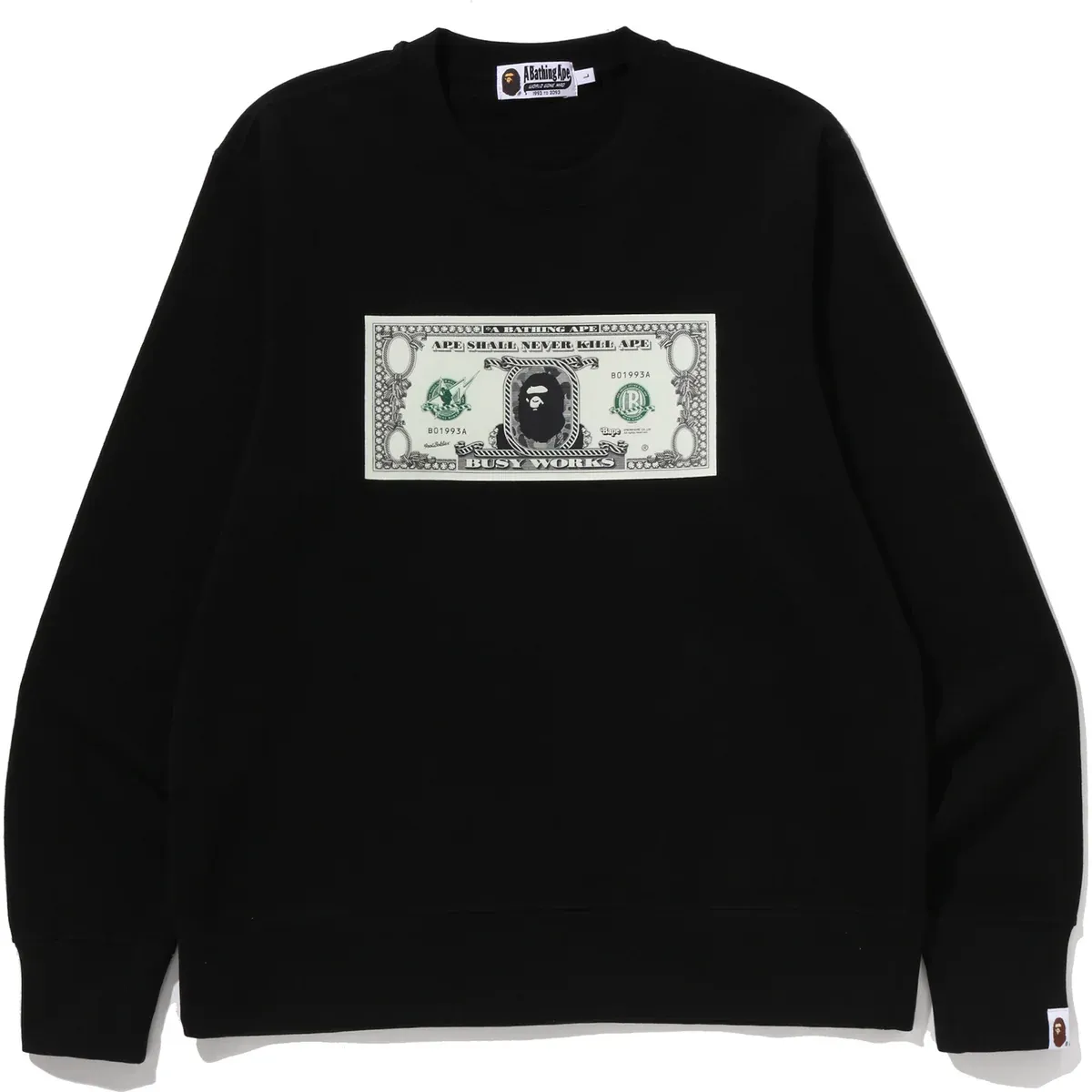 Banknote Relaxed Fit Crewneck Sweatshirt