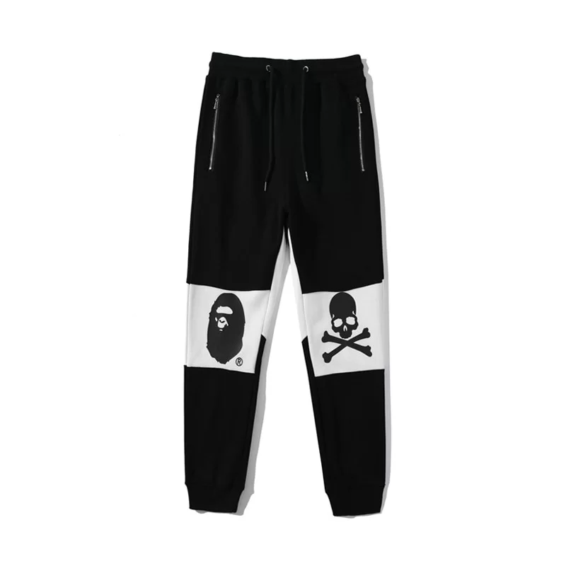 bape-ape-head-and-danger-printed-pants bape-ape-head-and-danger-printed-pants