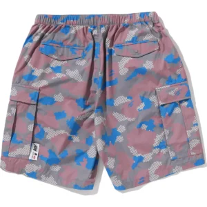 Bape By Kazuki Kuraishi Camo Belted 3 Layer Cargo Multi Shorts 2