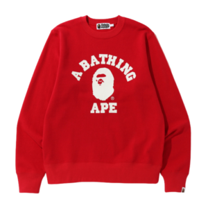 bape-college-sweater-bright-red