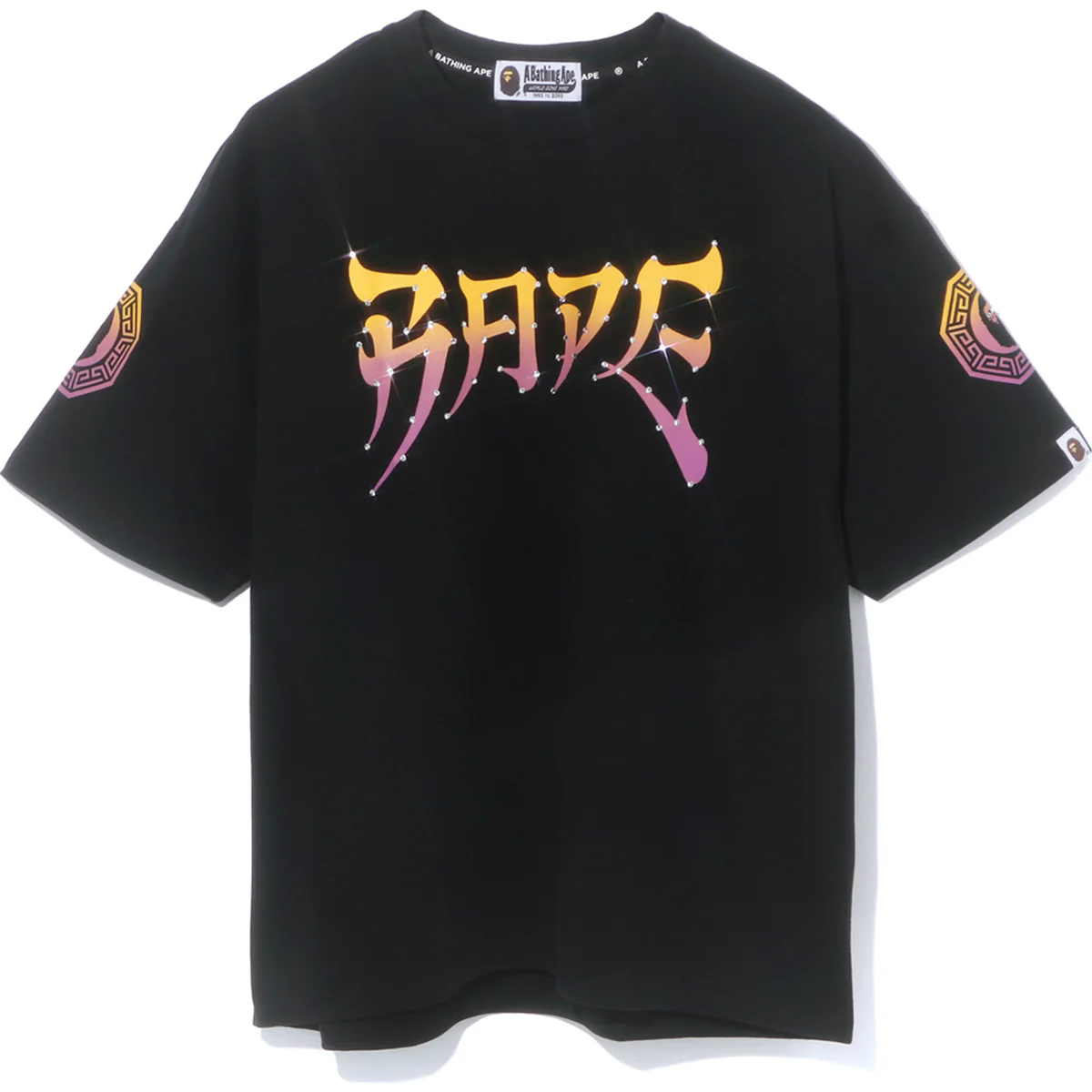 Bape Graphic Oversized Black Tee