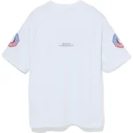 Bape Graphic Oversized White Tee 2