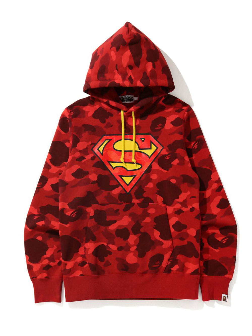 bape-x-dc-superman-camo-pullover-hoodie-red bape-x-dc-superman-camo-pullover-hoodie-red