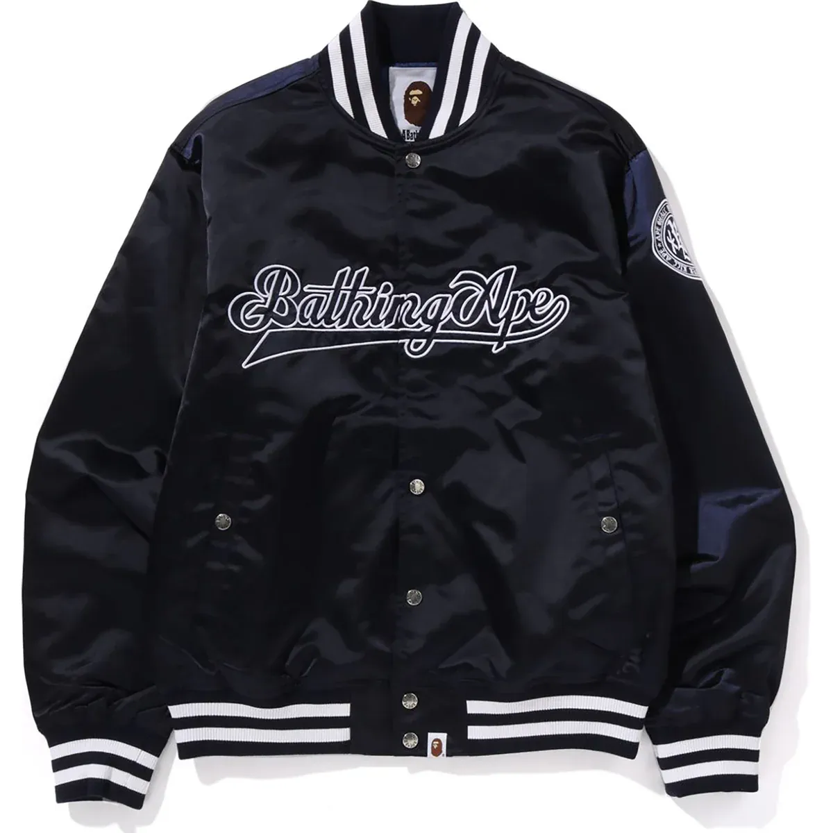 Baseball Varsity Black Jacket