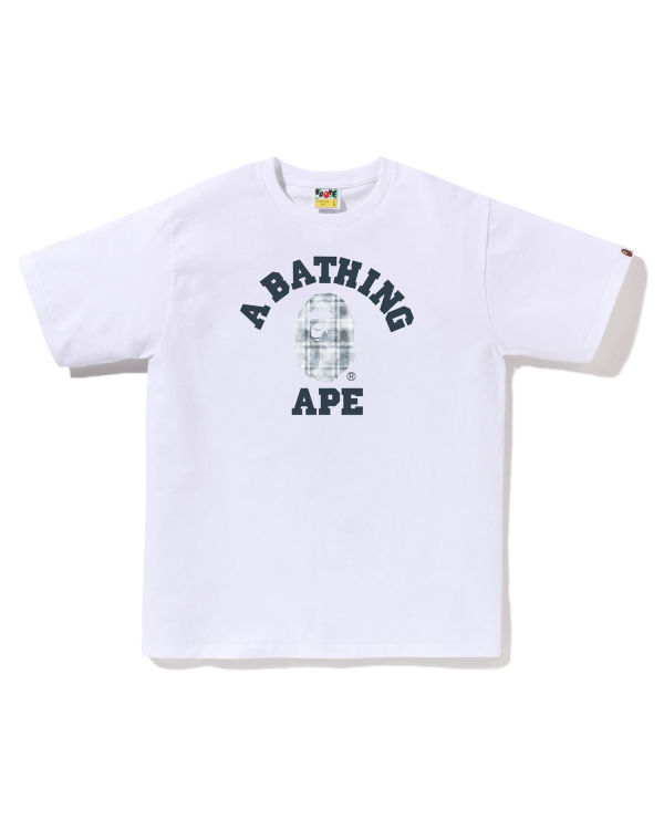 bleach-bape-check-college-tee bleach-bape-check-college-tee