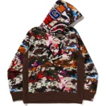 Hybrid Camo Shark Pullover Multi Hoodie