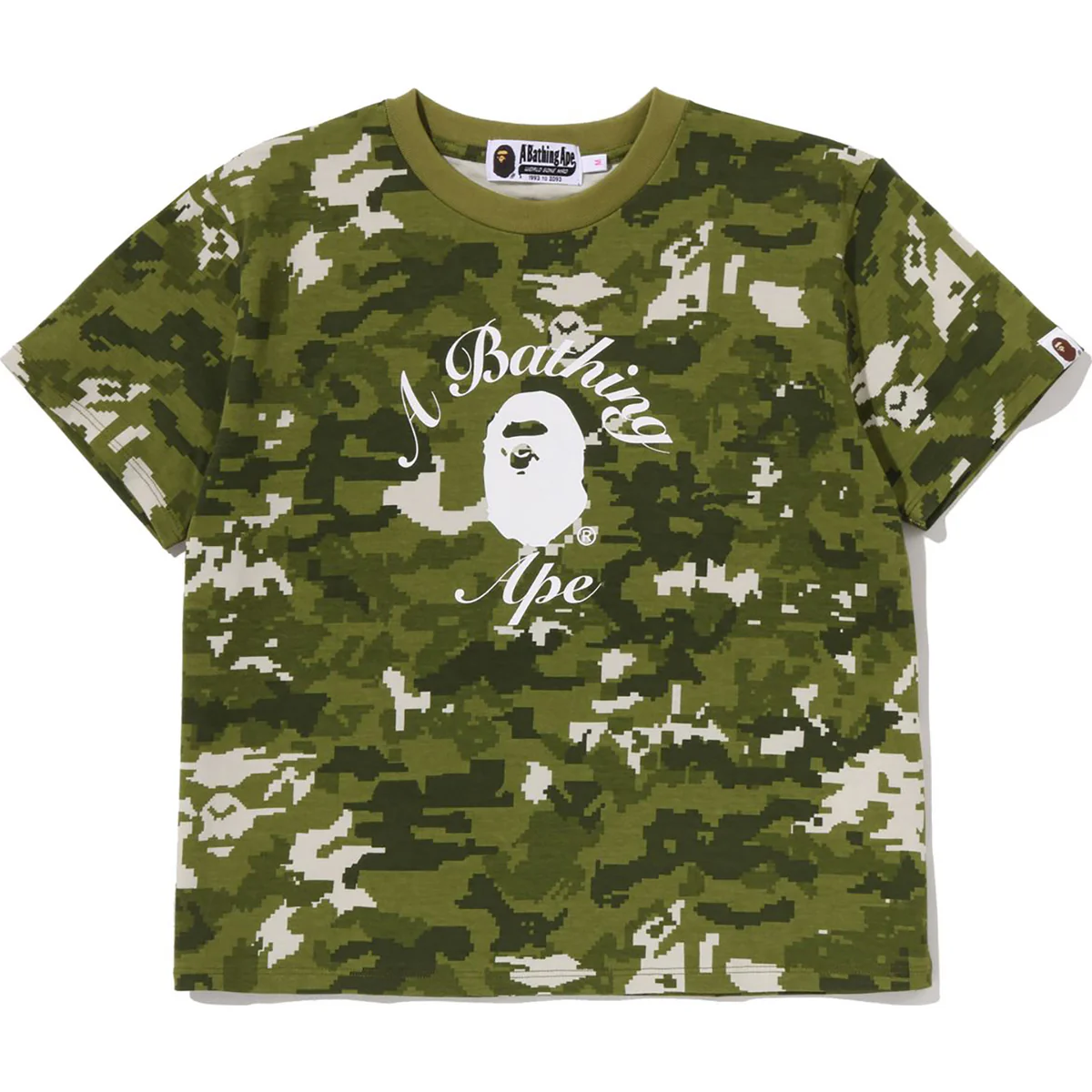 Multi Pixel Camo College Mini Green Tee