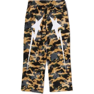 STA Over Print 1st Camo Sta Mesh Yellow Sweatpant 2