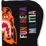 Tiger Full ZIP Black Hoodie 1