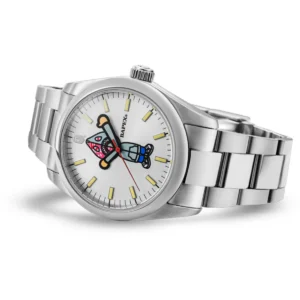 Type 7 Bapex Shark Seijin Silver Watch 2