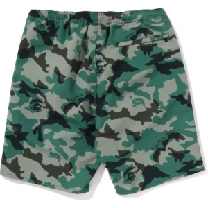 Woodland Camo Beach Olive Drab Shorts 2